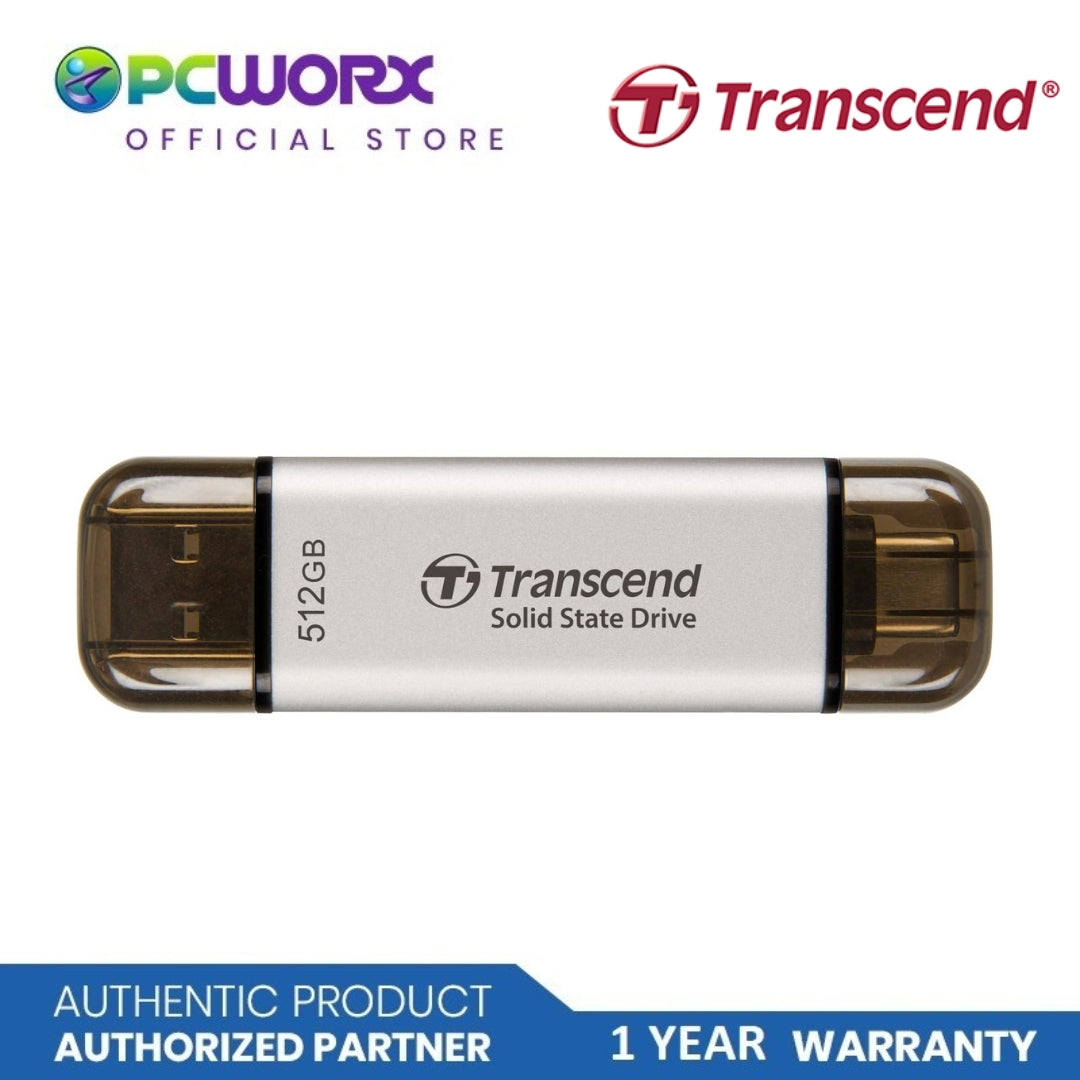 Transcend ESD310S Portable SSD | 512GB, 1TB, 2TB | Solid State Drive | Transcend Portable SSD