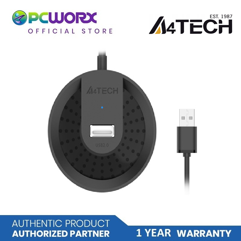 A4tech HUB-20 USB 2.0 4Ports 150cm Black Hub | A4tech Hub