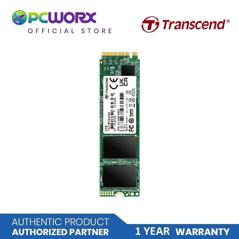 Transcend MTE220S M.2 Nvme PCIe Gen3 Solid State Drive | 256GB SSD, 512GB SSD, 1TB SSD | Solid State Drive | Internal SSD | Transcend SSD