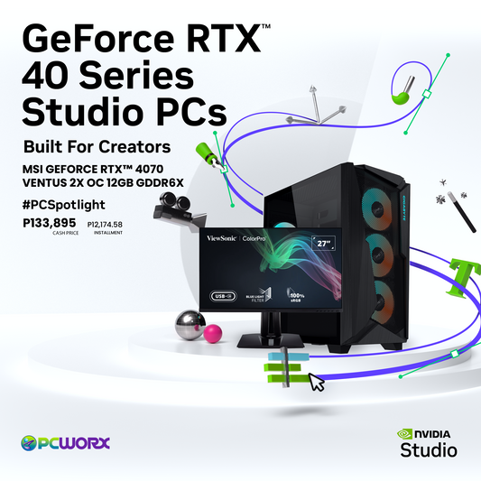 MSI NVIDIA® GeForce RTX™ 4070 Ventus 2X OC 12GB GDDR6X