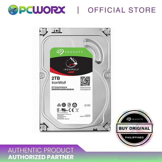 Seagate ST2000VN004 2TB Ironwolf Hard Disk Drive