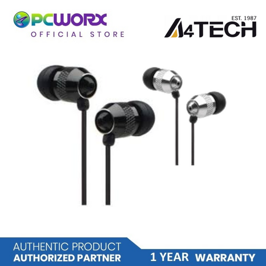 A4Tech G CUBE IB-570 Metallic iBuds Talk Headset | In-ear Earphone | A4tech Headset