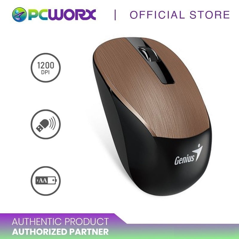 Genius NX-7015 Metallic Wireless Mouse