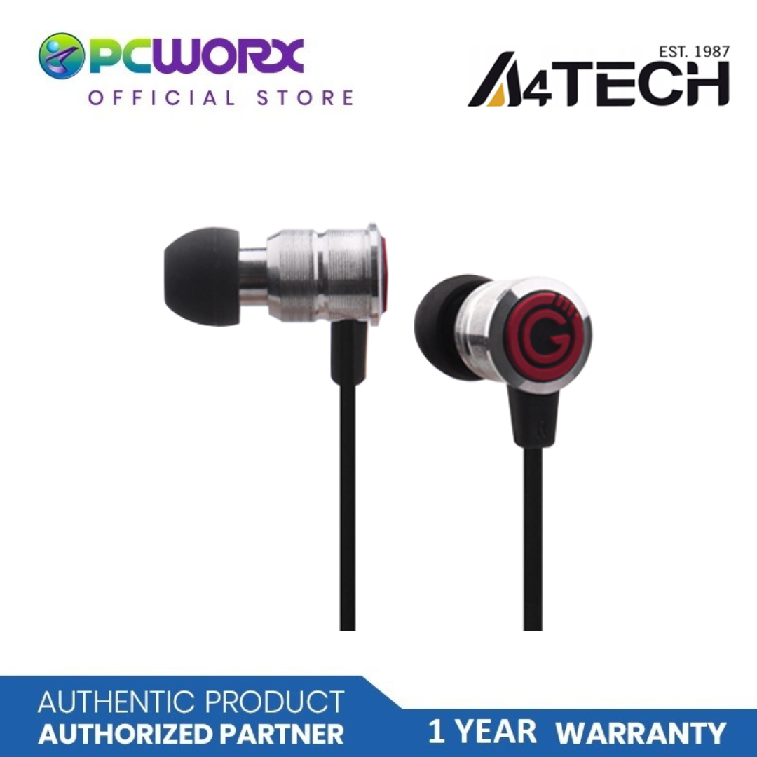 A4Tech G CUBE IP-3200 Metallic iBuds Talk Headset | In-ear Earphone | A4tech Headset