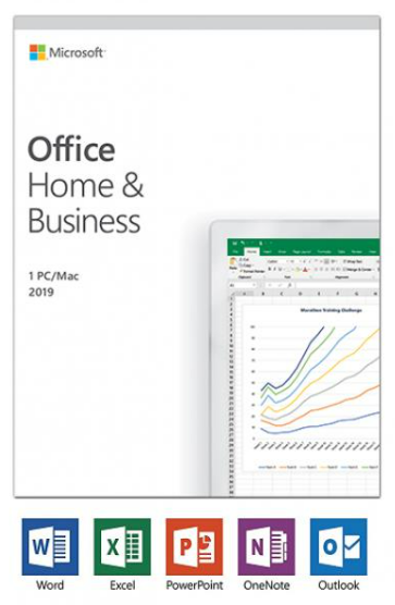 Microsoft T5D-03249 Office Home and Business 2019 | Microsoft Office Home & Business 2019 English APAC EM 1 License Medialess