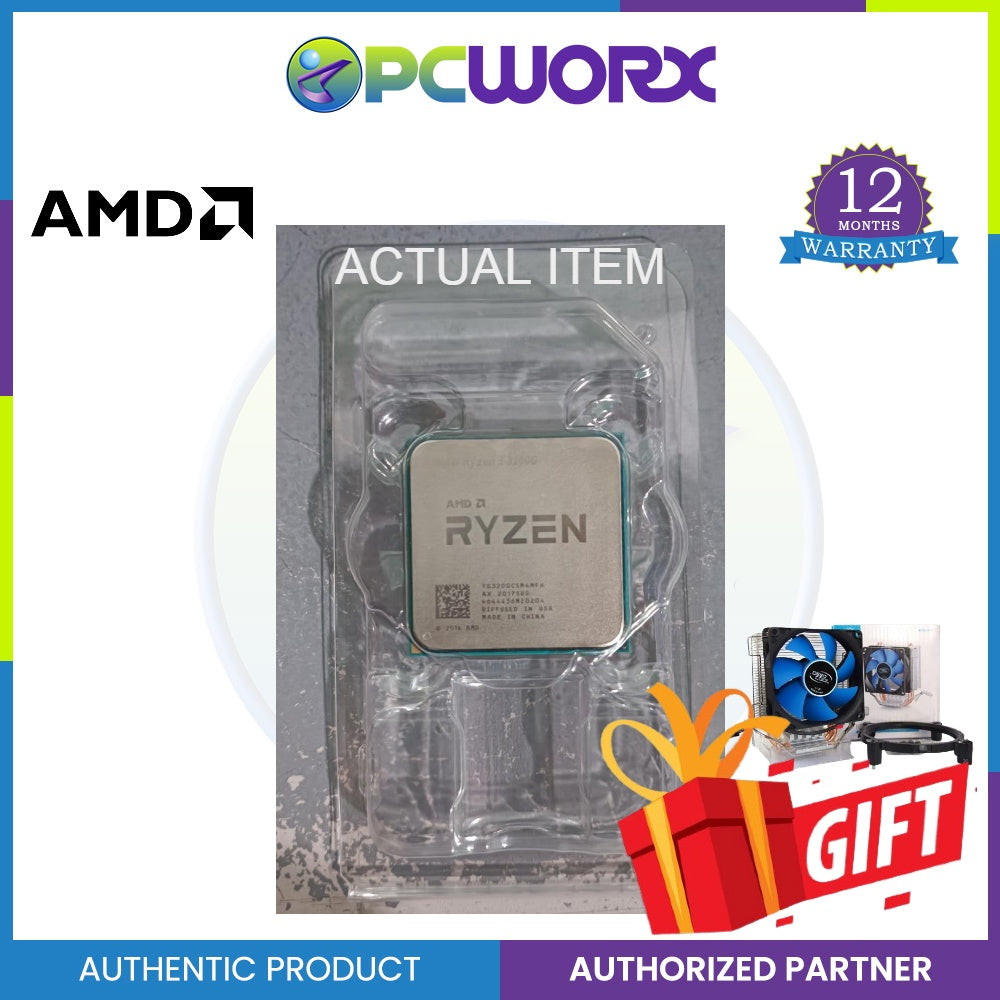 AMD Ryzen™ 3 3200G Processor with AMD Radeon™ Vega 8 Graphics (Tray Type)