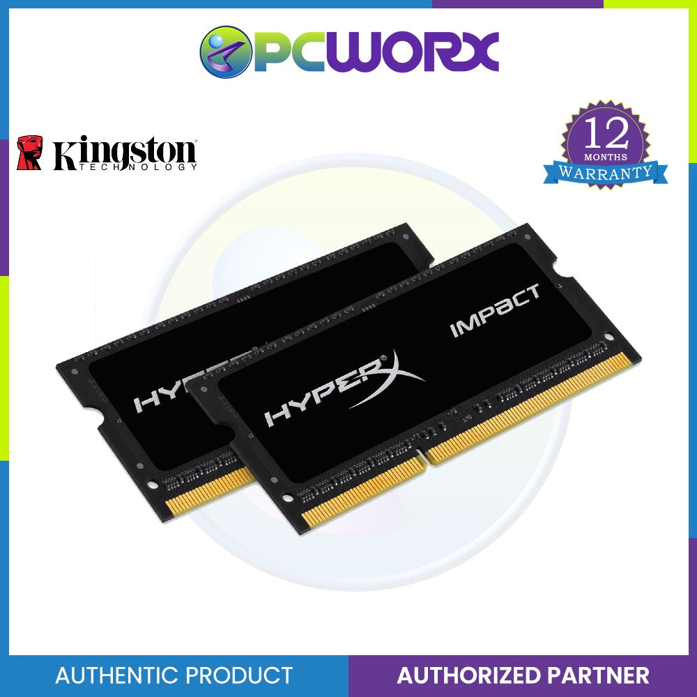 Kingston HX318LS11IBK2/16 HyperX Impact Black 16GB 2x8 DDR3 1866MHz Sodimm