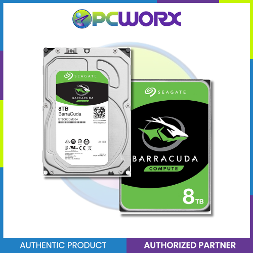 Seagate ST8000DM004 8TB Barracuda 3.5 Sata 5400RPM 256MB Hard Disk Drive