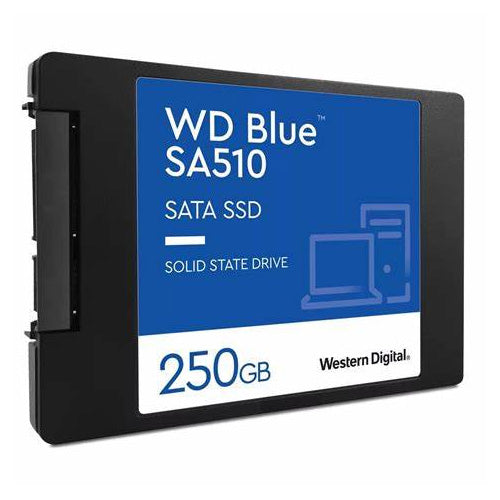 Western Digital SA510 WDS250G3B0A 250GB 2.5" SATA III SSD Blue