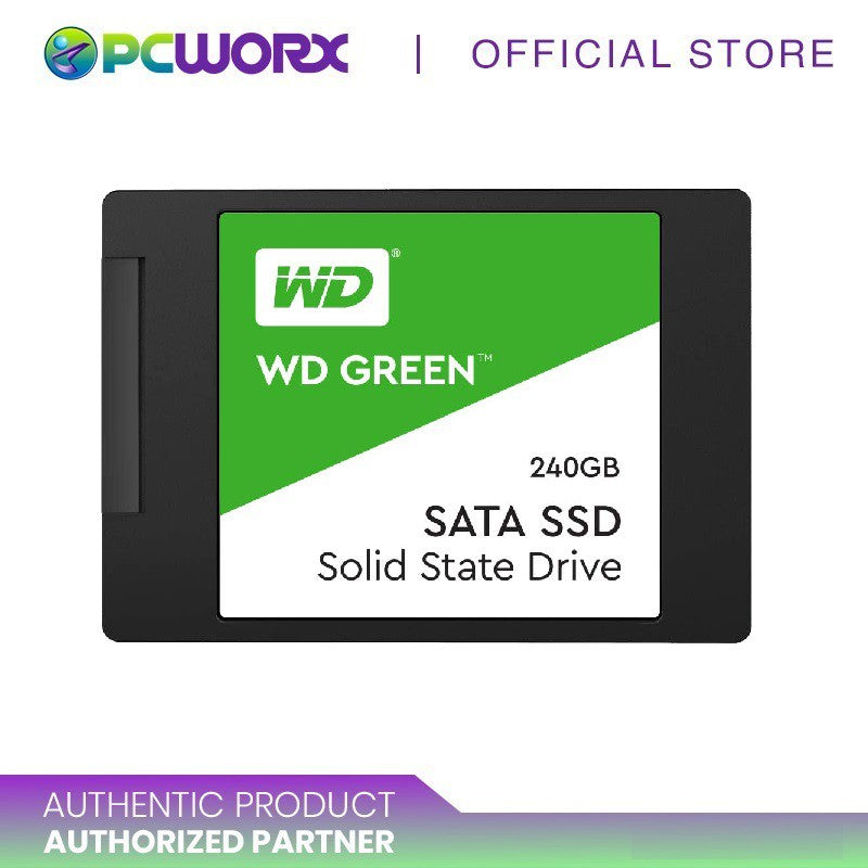 Western Digital WD S240G2G0A 240GB 2.5 3D NAND Solid State Drive (Green)