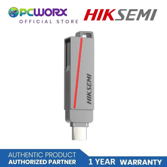 Hiksemi HS-USB-E307C 32G U3 DRIVE USB-C 3.2 USB-A AND USB-C PORT Flashdrive | Hiksemi | 32GB | 64GB | Flashdrive