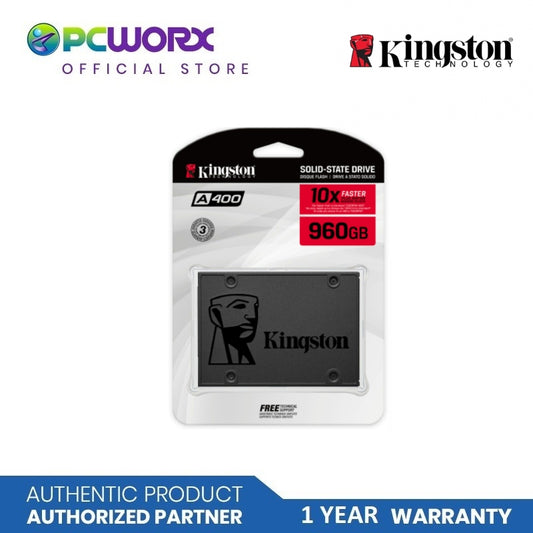 Kingston SA400S37/960G 960GB 2.5 Solid State Drive | Internal SSD | Kingston SSD
