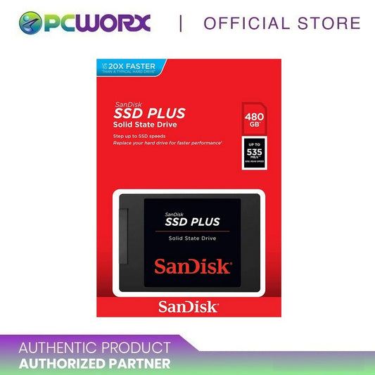 Sandisk 480GB SSD Plus Solid State Drive (SDSSDA-480G-G26)
