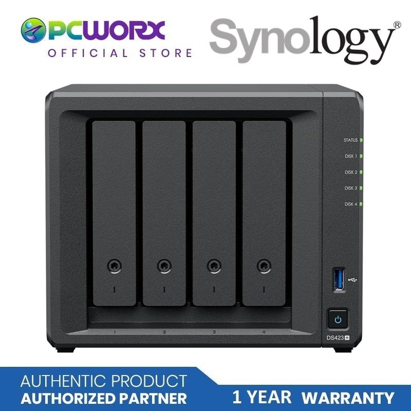 Synology DS423+ 2GB 4-Bay NAS | Synology NAS | 2-BAY NAS