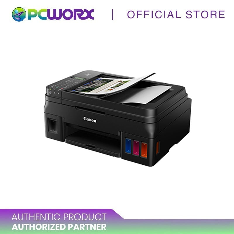 Canon PIXMA G4010/G4770 Refillable Ink Tank Wireless All-In-One with Fax for High Volume Printing