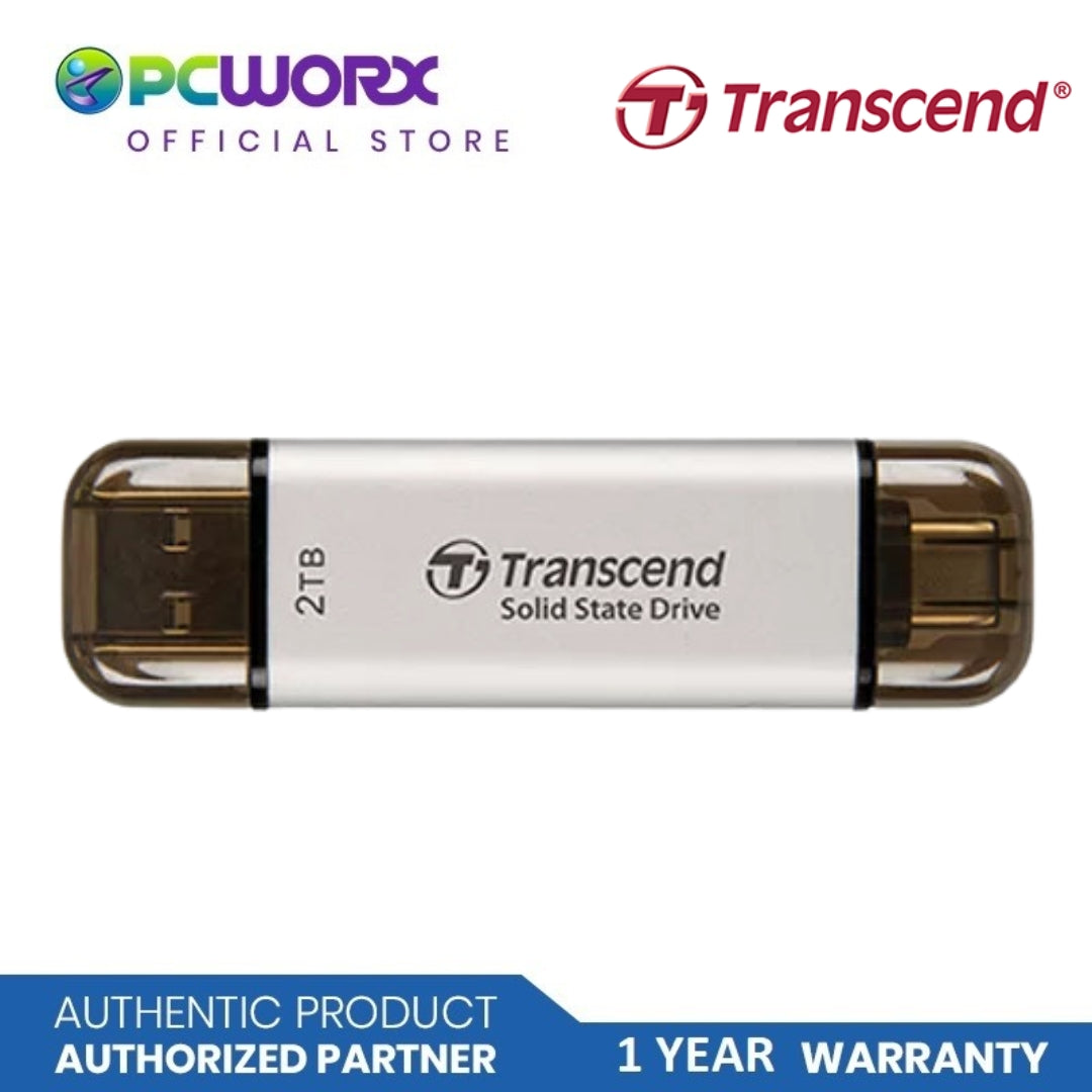 Transcend ESD310S Portable SSD | 512GB, 1TB, 2TB | Solid State Drive | Transcend Portable SSD