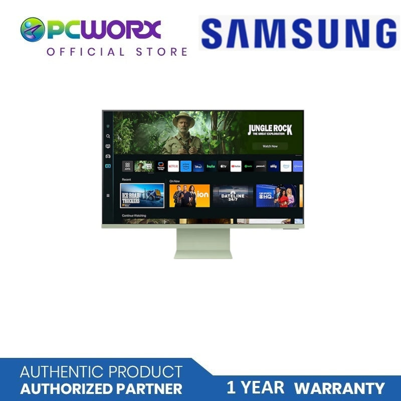 Samsung LS32CM80GUEXXP Flat 32" 4K Spring Green M8 M80C Smart Monitor