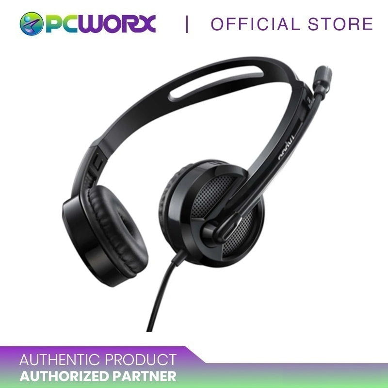 Rapoo H100 3.5mm Audio Port/H120 USB Wired Stereo Headset