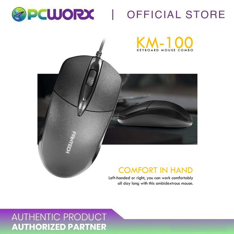 Fantech KM-100 Combo USB Keyboard and Mouse