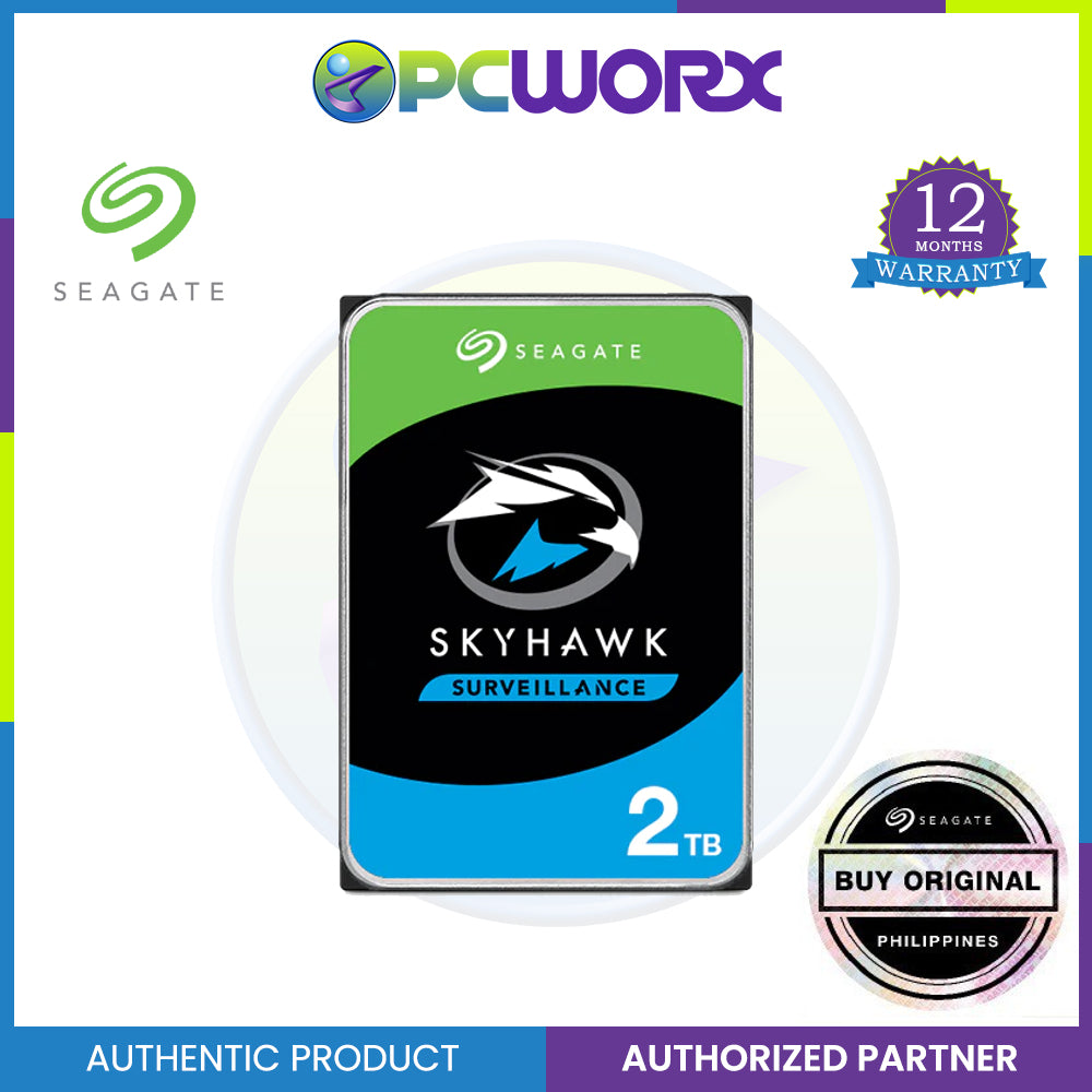 Seagate Skyhawk 2TB 5400RPM 256MB Surveillance Hard Disk Drive