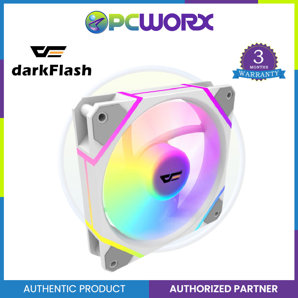 Darkflash DM12F 3in1 Combo 120mm CPU Cooler White
