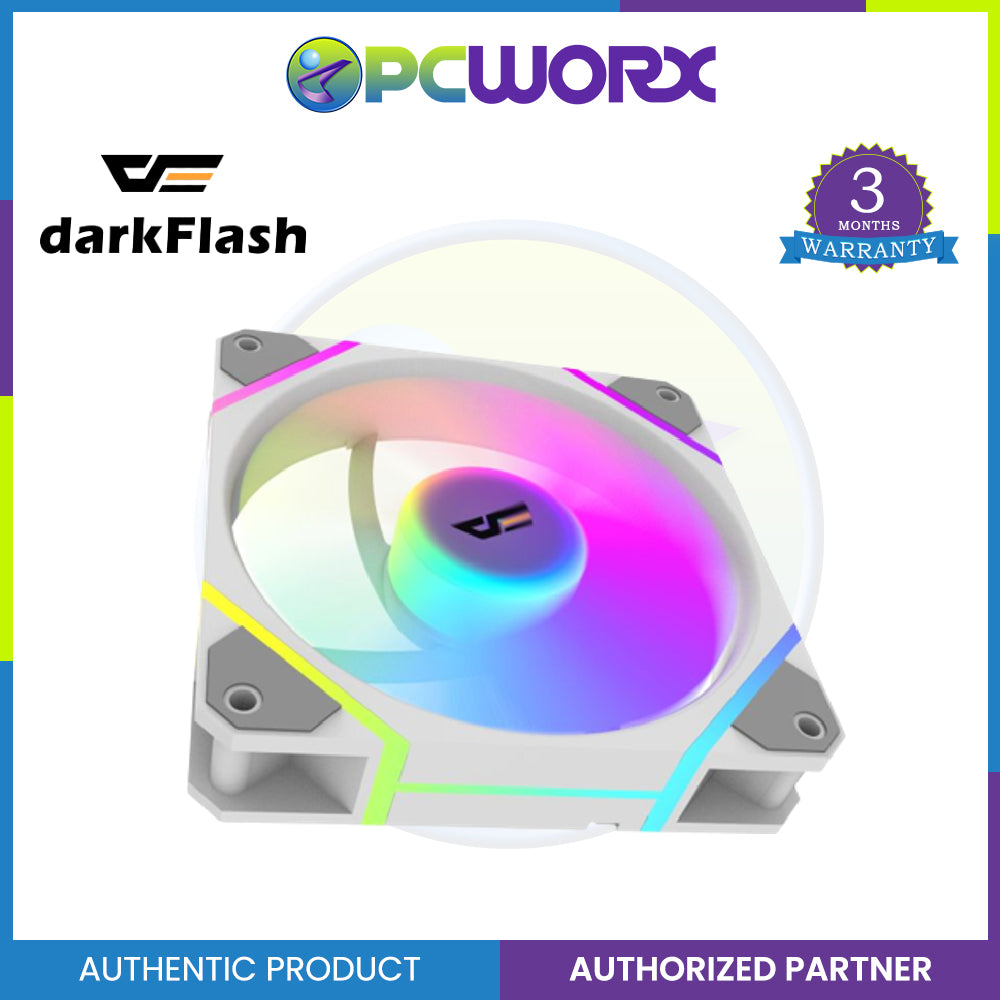 Darkflash DM12F 3in1 Combo 120mm CPU Cooler White