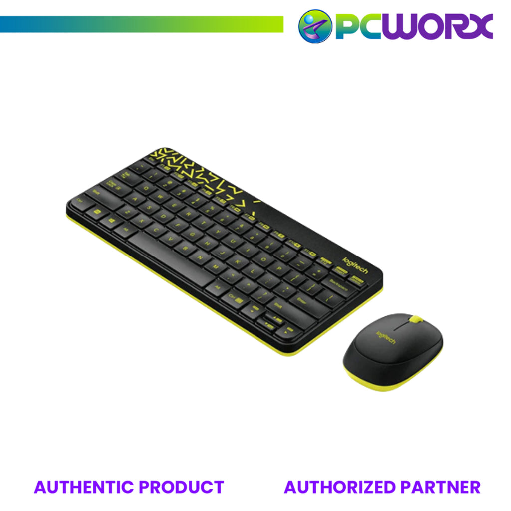 Logitech MK240 Wireless Keyboard and Mouse Black