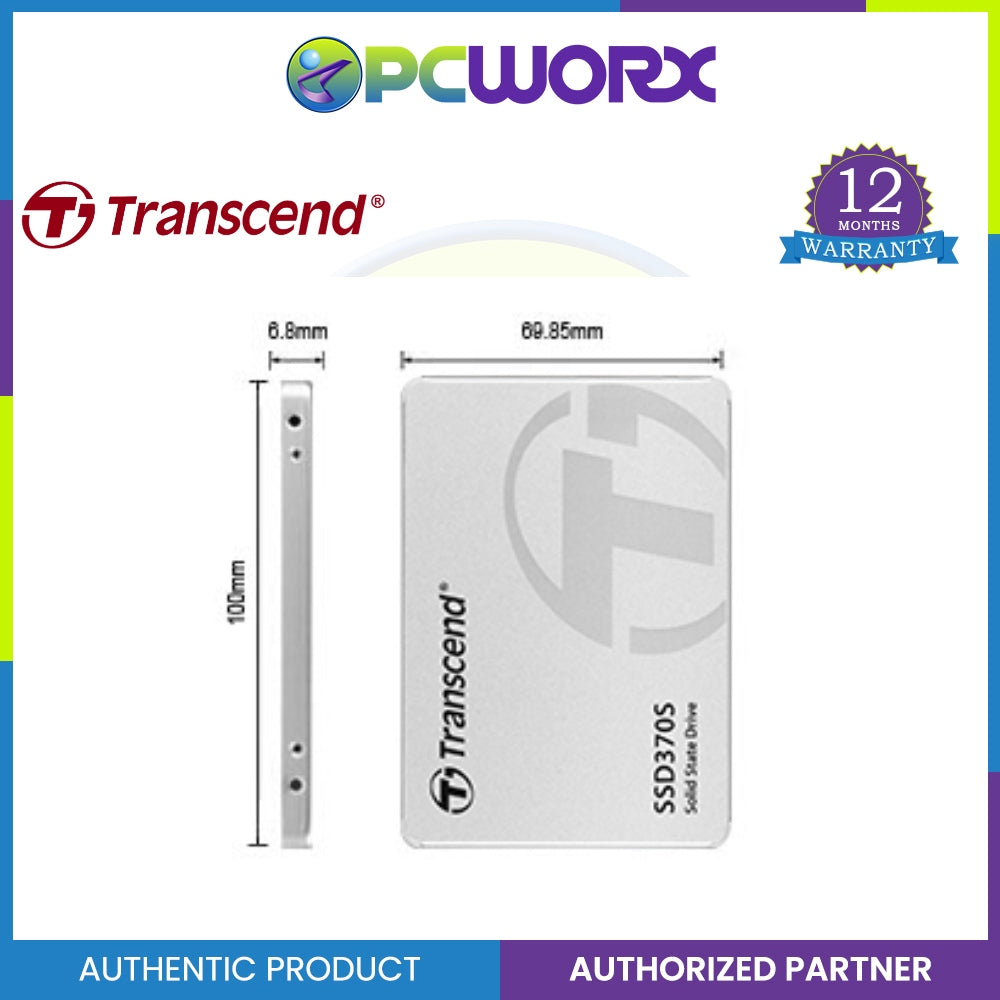 Transcend TS128SSD370S 128GB SSD370S 2.5" SATA 6Gb/S Interface Solid State Disk