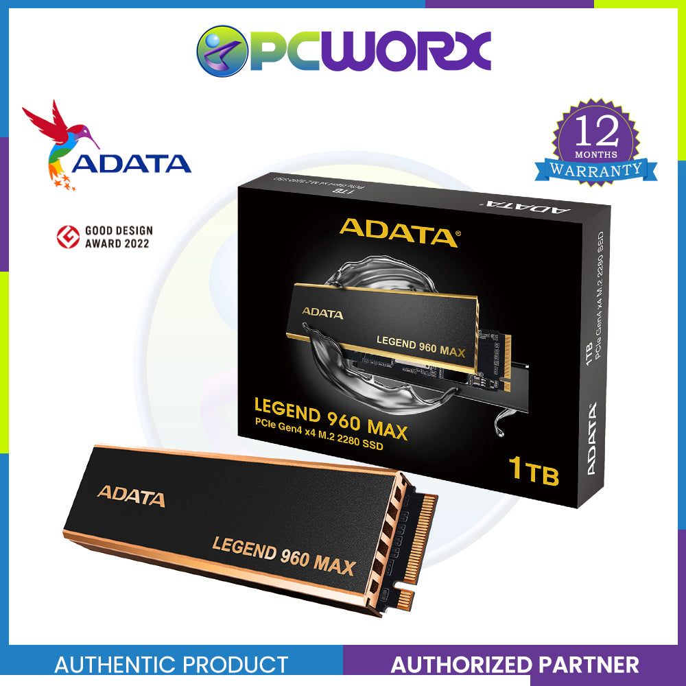 Adata LEGEND 960 MAX M.2 PCIe 4.0 X4 Solid State Drive