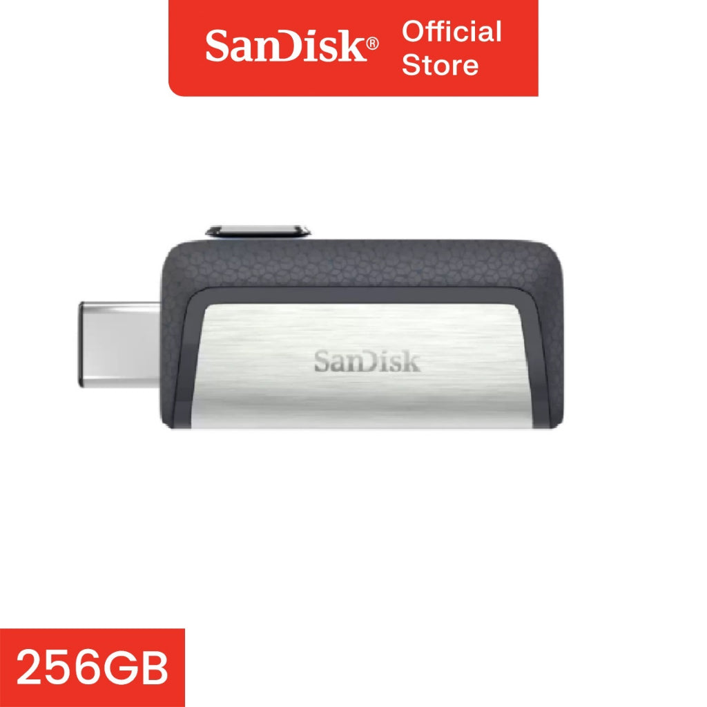 Sandisk SDDDC2 256GB Ultra Dual Drive USB TYPE C USB3.1 Reversible Conn