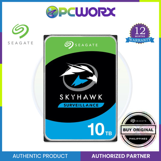 Seagate Skyhawk AI 10TB Video Internal Hard Drive HDD – 3.5 Inch SATAfor DVR NVR Security Camera