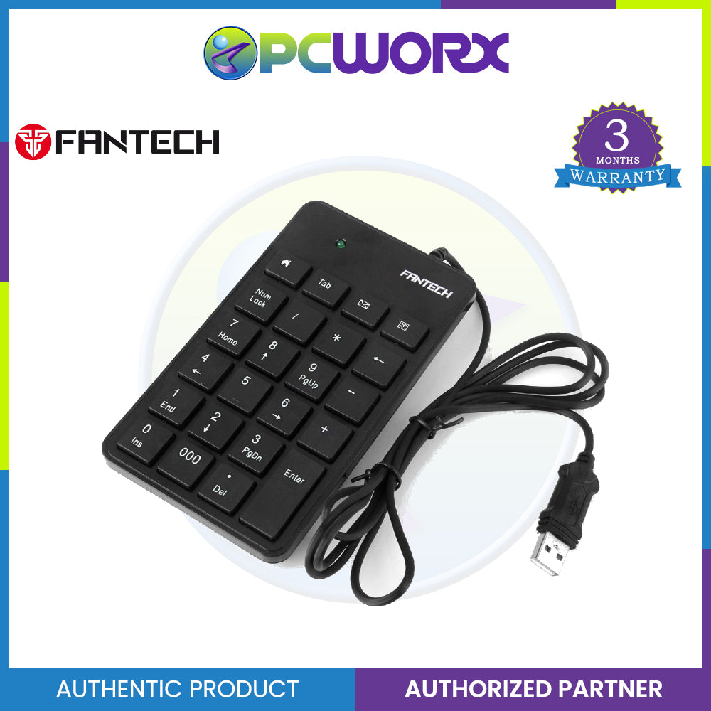 FANTECH FTK801 Numpad Keyboard, Numerical Keyboard for laptop and PC