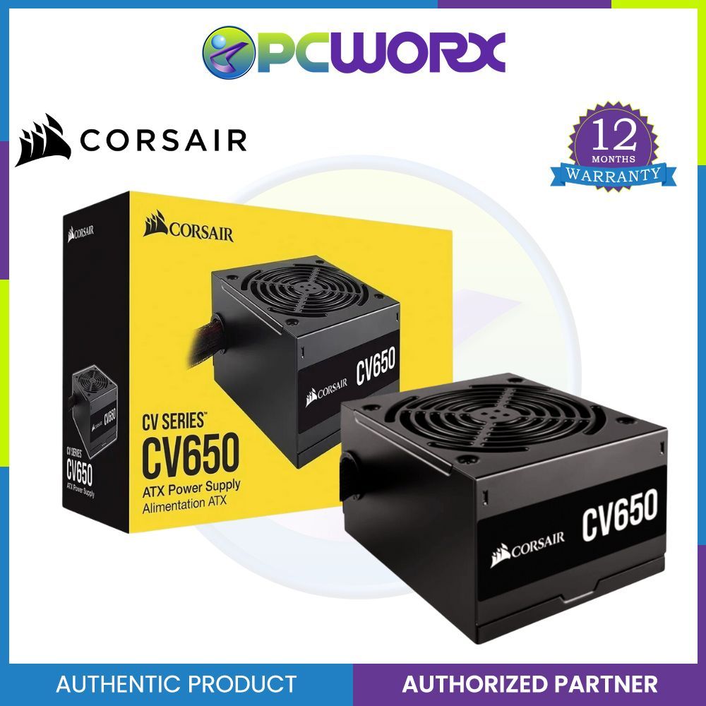 Corsair CV650 / CX650 650Watts 80+ Bronze Certified Power Supply