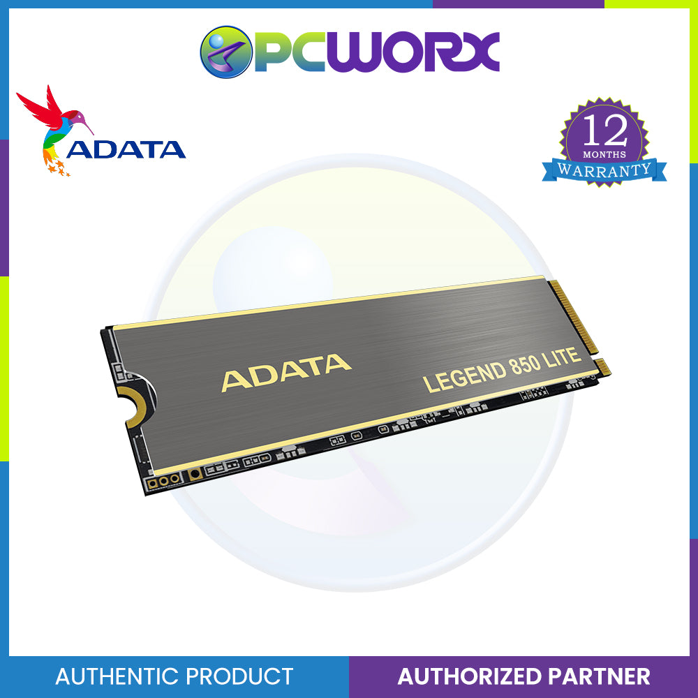 Adata Legend 850 LITE PCIe Gen4 x4 M.2 2280 Solid State Drive - 500GB / 1TB