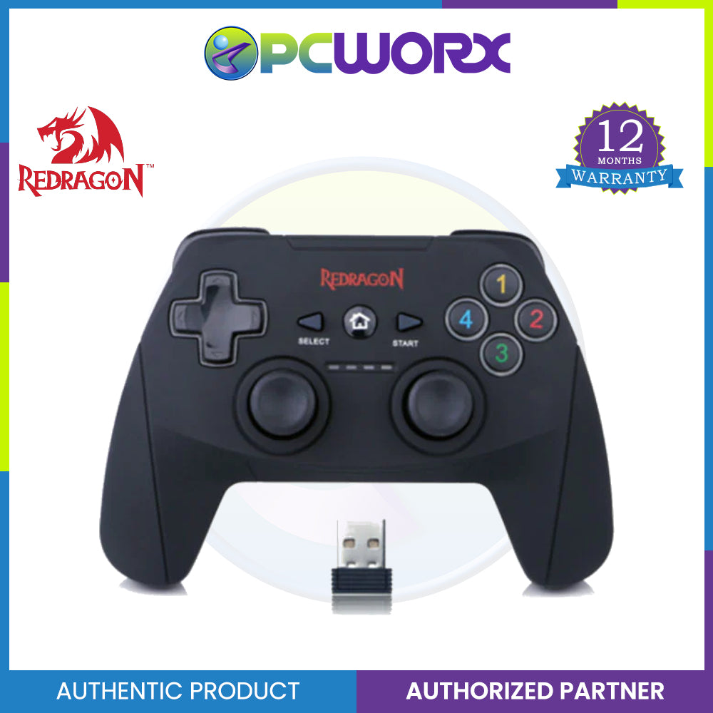 Redragon G808 Harrow Wireless Game Pad Controller For Pc