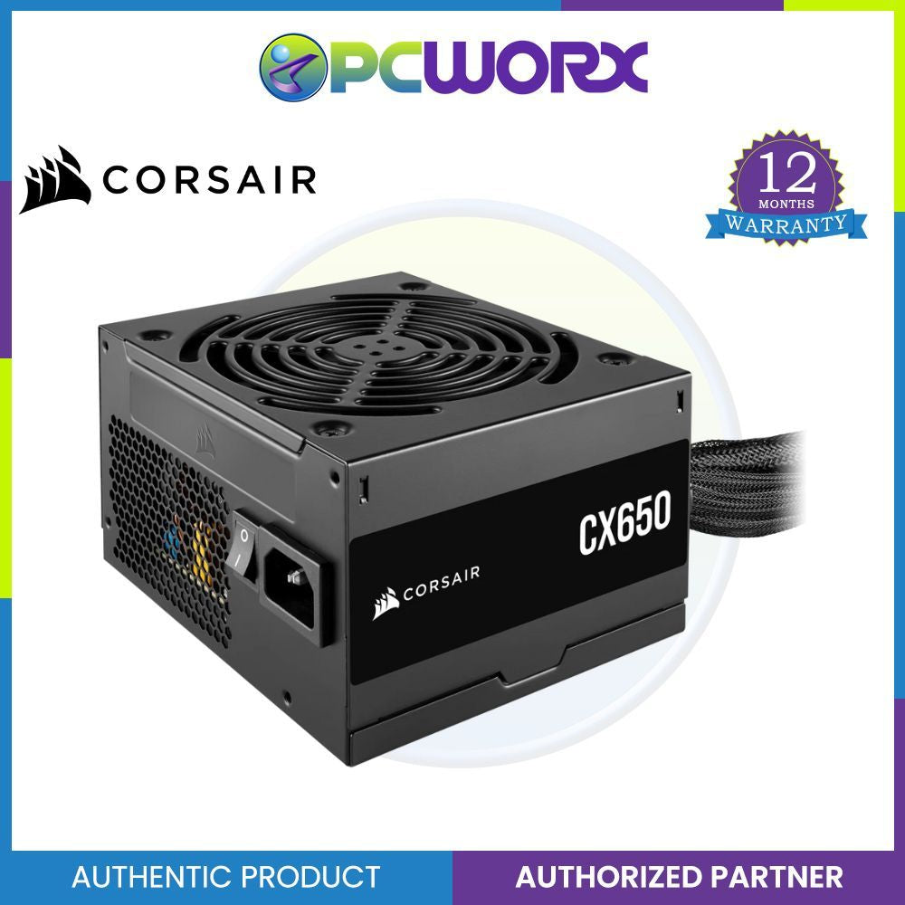 Corsair CV650 / CX650 650Watts 80+ Bronze Certified Power Supply