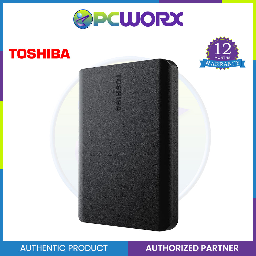 Toshiba Canvio Basics 1TB Portable External HDD - USB 3.2 for PC Laptop Windows and Mac External HDD
