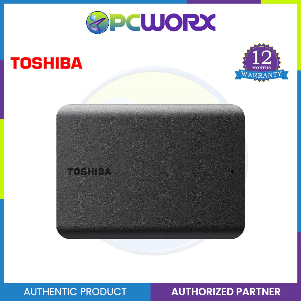 Toshiba Canvio Basics 1TB Portable External HDD - USB 3.2 for PC Laptop Windows and Mac External HDD