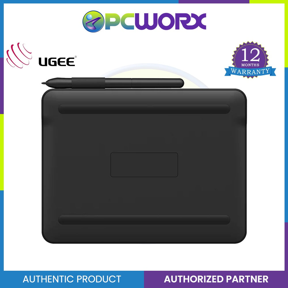 Ugee S640 Portable Drawing Tablet with 10 Shortcut Keys, 6.5x4 inch Digital Pen Tablets