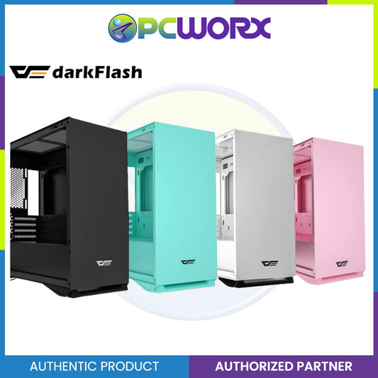 darkFlash DLM22 Minimalist Design, Fine Ventilation Performance, USB 3.0 Ready Micro ATX Gaming Case