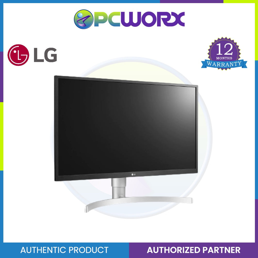 LG‎ 27UL550-W Class 4K UHD IPS LED HDR Monitor With Ergonomic Stand