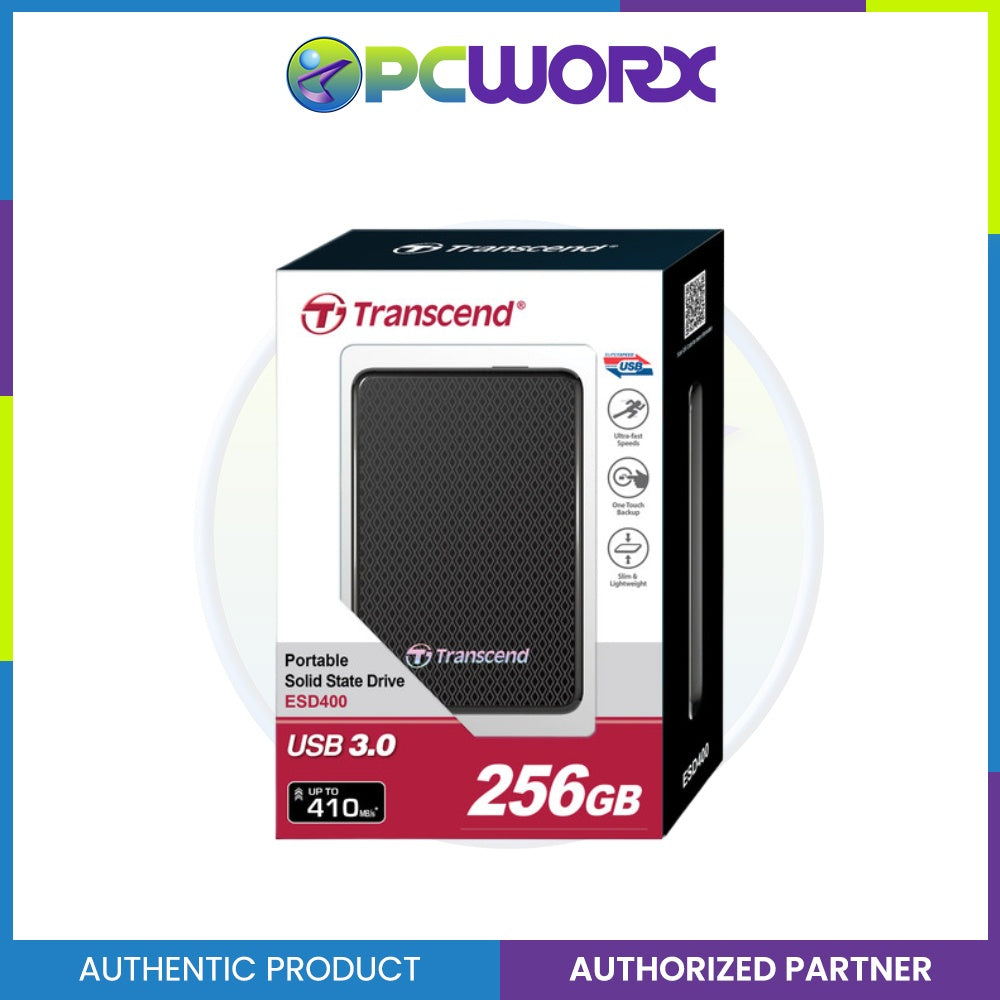 Transcend TS256GESD400K 256GB 3.0 External Solid State Drive