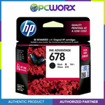HP CZ107AA/CZ108AA 678 Black Cartridge