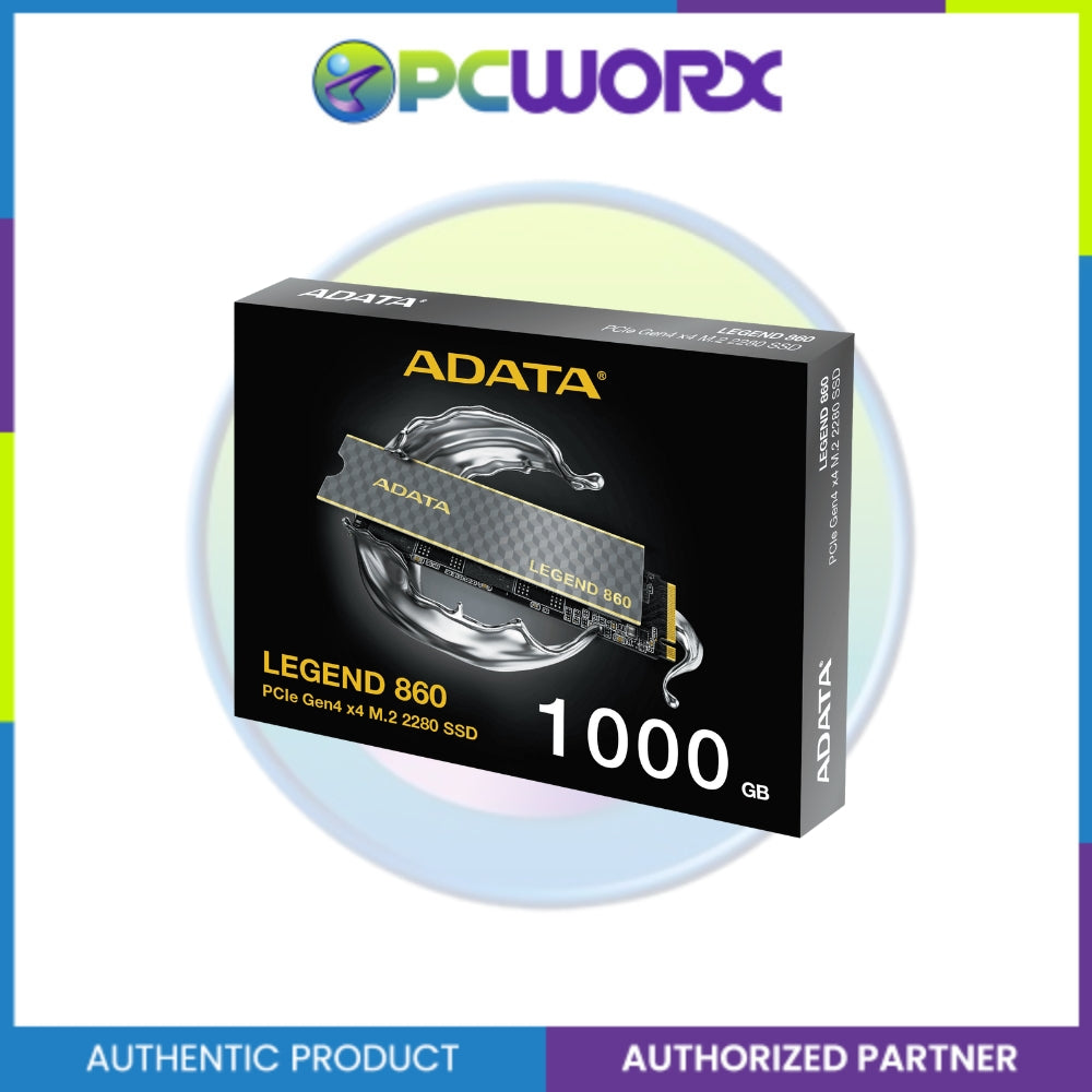 Adata AD-SLEG-860-1000GCS Legend 860 1TB PCIe Gen4 x4 M.2 Nvme 2280 SSD