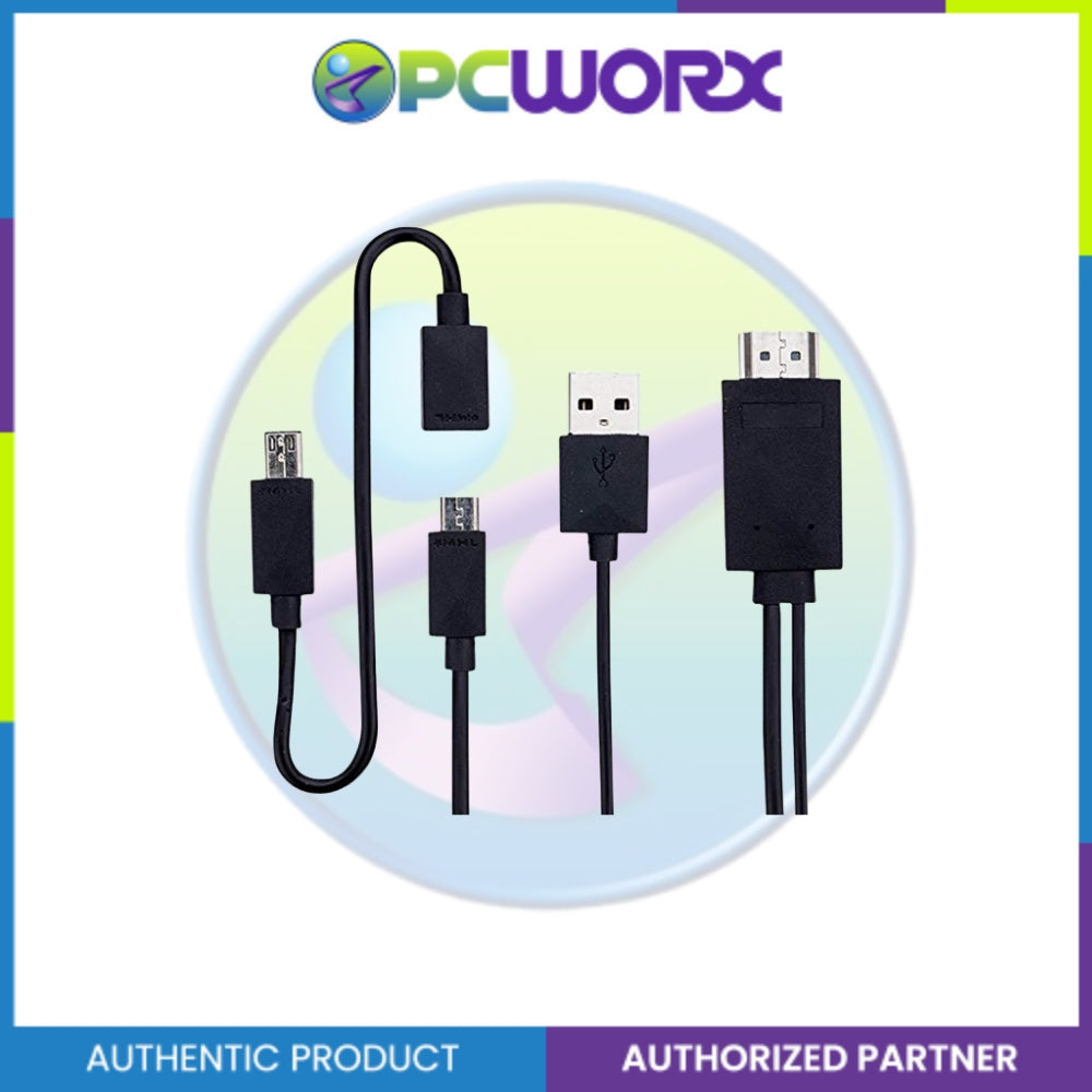 Data Cable UST-MHL01 MHL USB Micro (M) 5P to HDMI – PCWORX