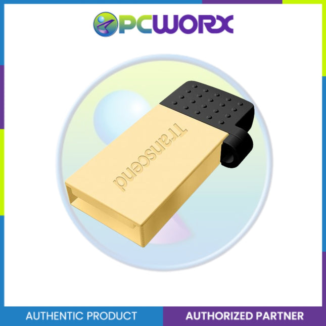 Transcend TS64GJF380G 64GB JetFlash 380, Gold Plat