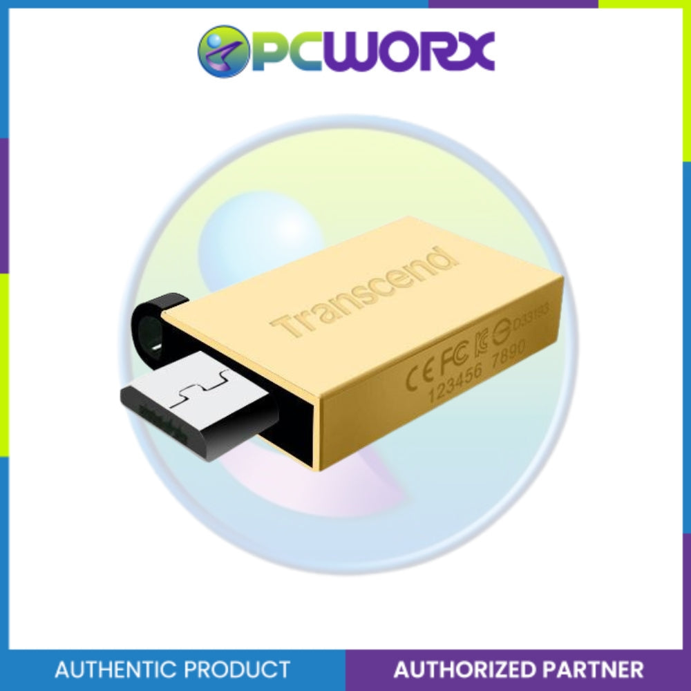 Transcend TS64GJF380G 64GB JetFlash 380, Gold Plat