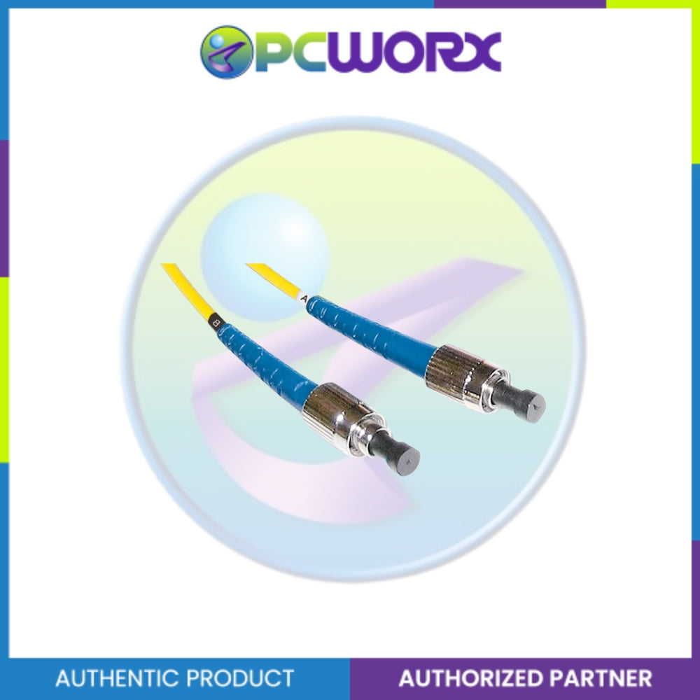 Datwyler Duplex Patch Cord ST-ST E09/125 3meters PN: 390086 Yellow