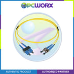 Datwyler Duplex Patch Cord ST-LC E09/125 PN: 390076 Yellow