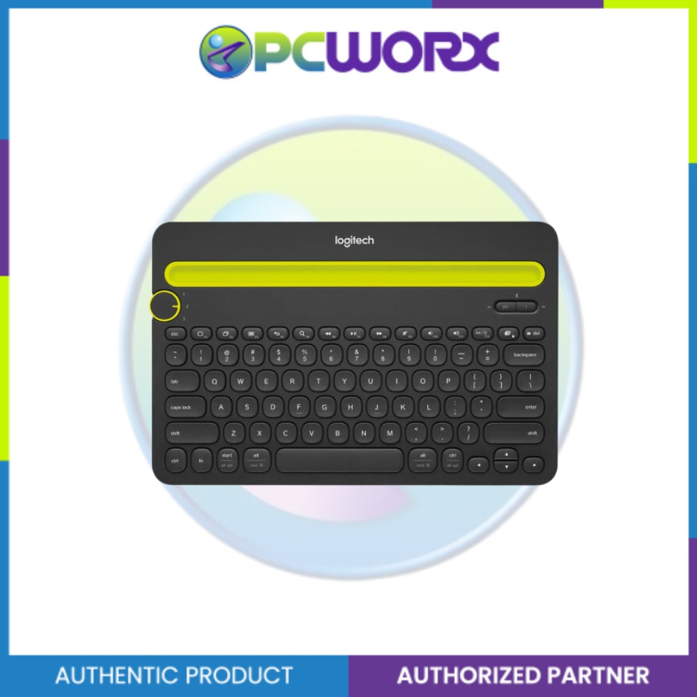 Logitech K480 Bluetooth Multi-Device Keyboard Black